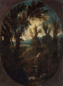 Paesaggio Con Monaci Paesaggio Con Monaci