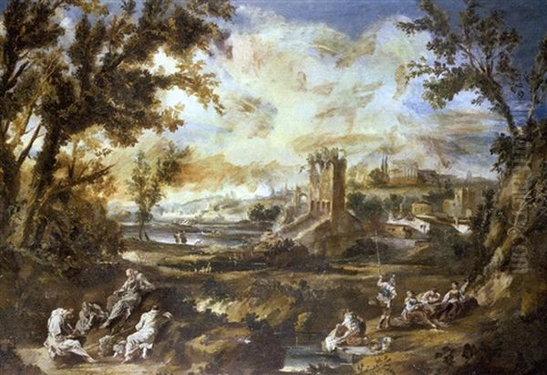Figures In A Landscape - view 1