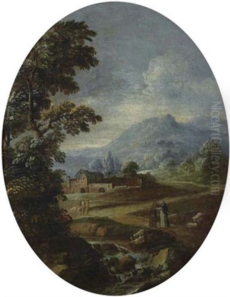 Landschaft Mit Dem Heiligen Franziskus - view 1