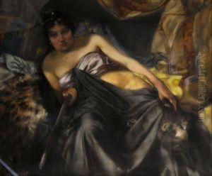 Judita S Hlavou Holoferna by Julius Victor Berger