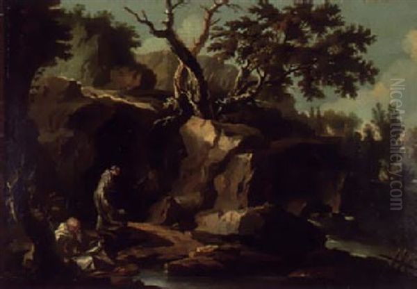 Ermiten In Felsiger Landschaft - view 1