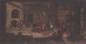 Prisoners Under Interrogation In A Torture Chamber by Alessandro Magnasco