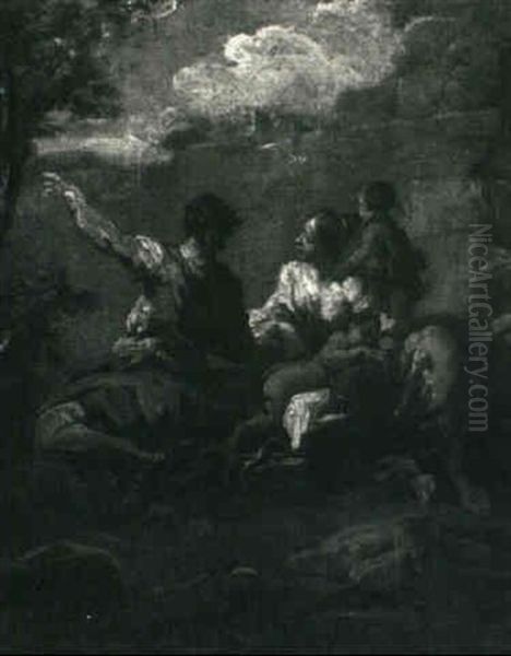 Peasant Woman With Her Child - view 1