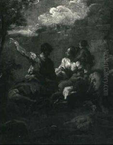 Peasant Woman With Her Child by Alessandro Magnasco