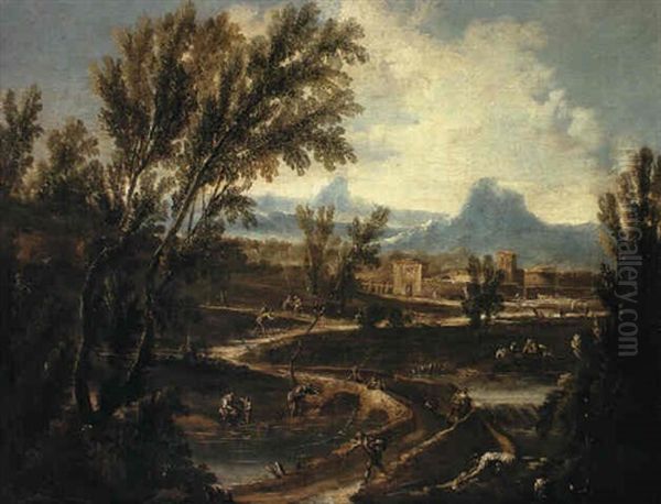 Extensive River Landscape - view 1