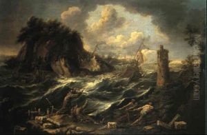 Frati Che Scongiurano La Tempesta
