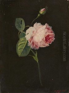 A Rose Branch by Eduard Magnus