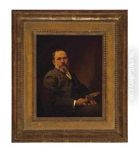 Portrait Of Thomas Hovenden by William Magrath