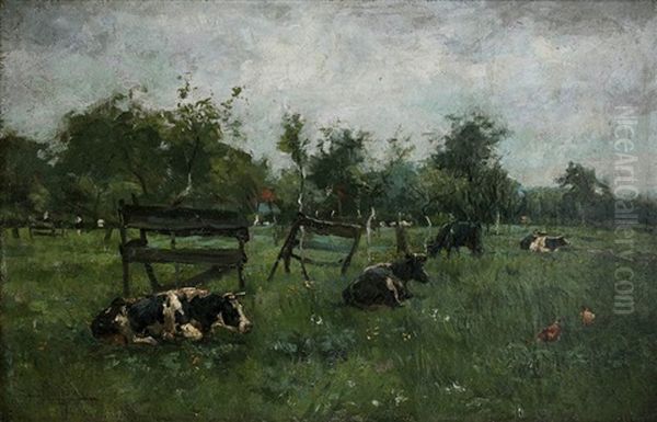 Cows In The Meadow - view 1