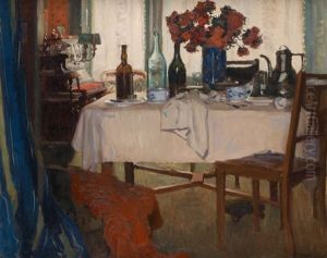 La Fin Du Repas by Eugene Mahaux