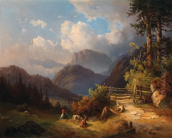 Scene From The Salzkammergut - view 1