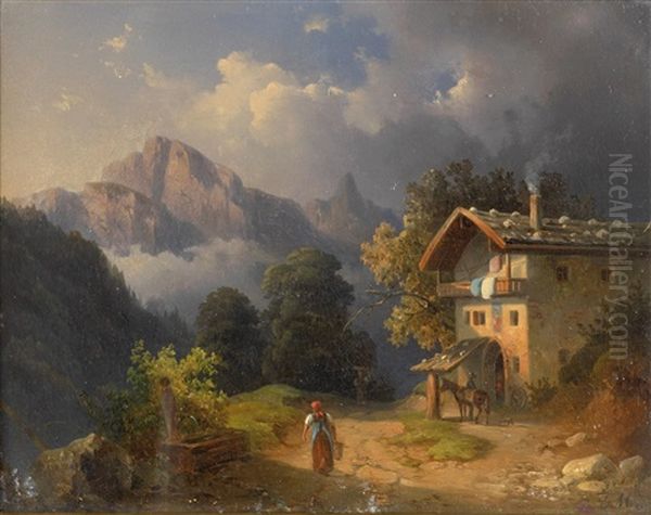 Gewitterstimmung Im Hochgebirge - view 1