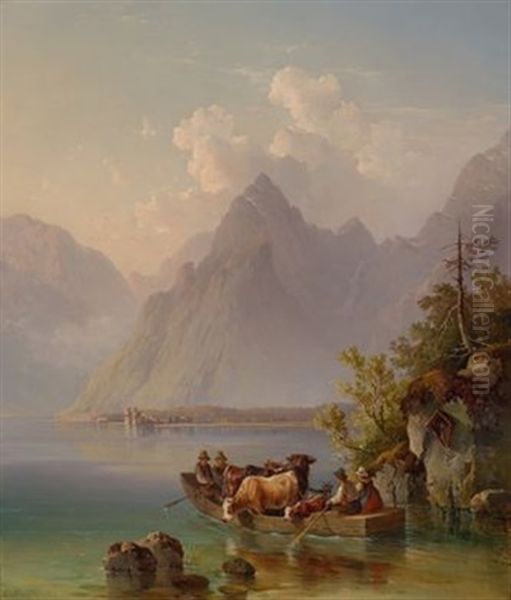 Die Uberfuhr Am Konigssee - view 1