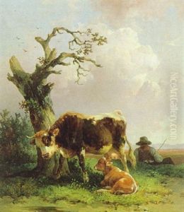 Weideidylle Vor Einer Weiten Landschaft Weideidylle Vor Einer Weiten Landschaft