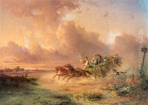 Aufziehendes Gewitter by Edmund Mahlknecht