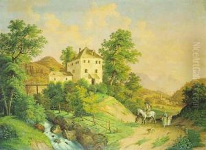 Kuhe An Der Tranke