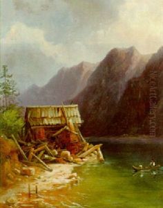Motiv Vom Hallstattersee by Edmund Mahlknecht