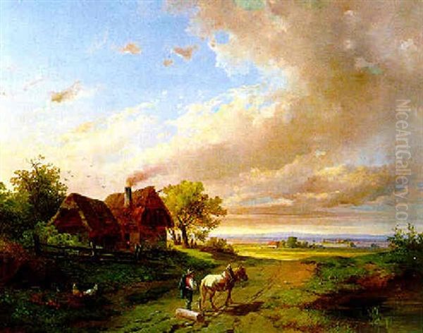 Landschaft Mit Figurlicher Staffage - view 1