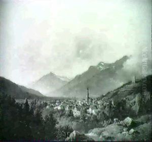 Stadtchem Im Alpental by Edmund Mahlknecht