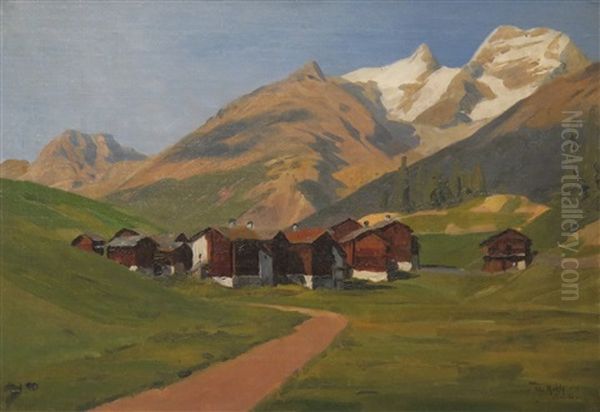Saas-fee - view 1