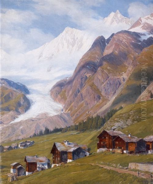 Bei Saas-fee, Wallis - view 1