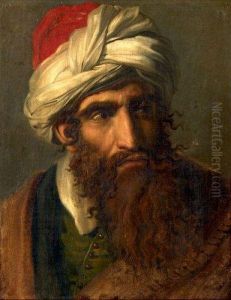 Un Mamelouk by Pierre Nolasque Bergeret