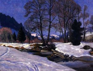Besonnte Winterlandschaft Im Allgau Besonnte Winterlandschaft Im Allgau