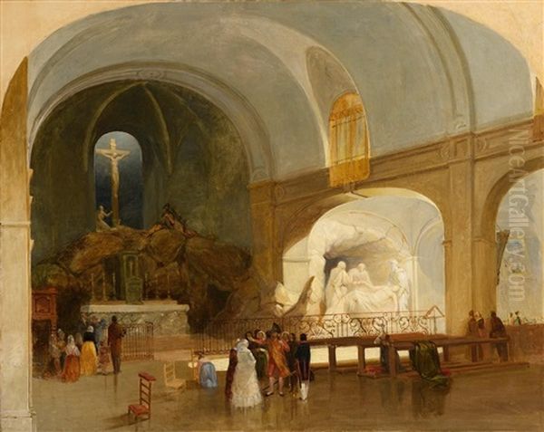 The Church Of St Roch, Paris - view 1