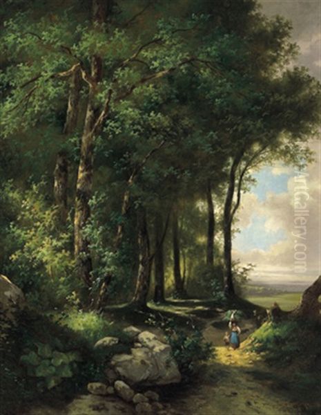 Landschaft Mit Figurlicher Staffage - view 1