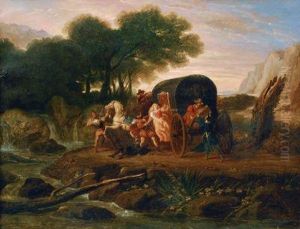 Der Uberfall by Pierre Nolasque Bergeret