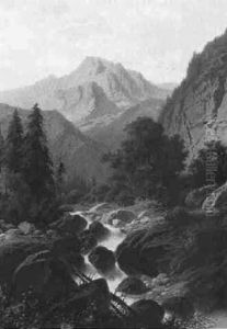 Gebirgslandschaft (watzmann?) Gebirgslandschaft (watzmann?)