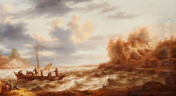 Seascape With The Calling Of Saint Peter - view 1