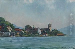 Blick Auf Die Fraueninsel by Hiasl Maier-Erding