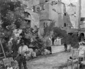 Preparation D'une Fete by Albert Pierre Rene Maignan