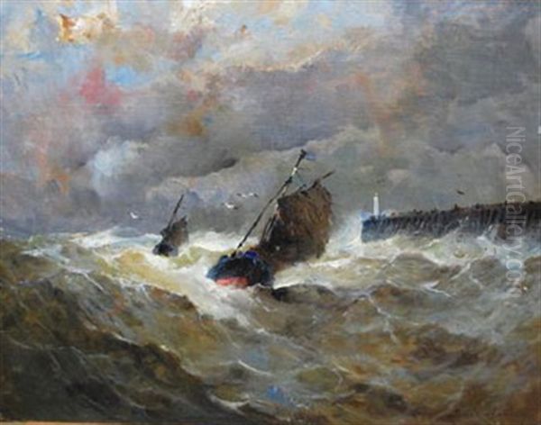 Retour De Peche Dans La Tempete - view 1