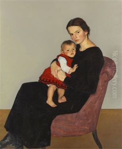 Clare Maillard Mit Tochter Maria