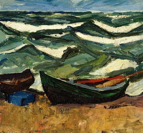 Boote Am Strand (hiddensee) - view 1