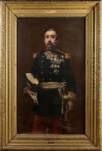 Portrait D"aynard, Comte De Clermont-tonnerre, General De Brigade