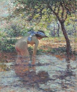 Baigneuse Au Chapeau Baigneuse Au Chapeau