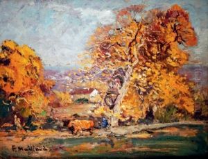 Paysage D'automne En Creuse