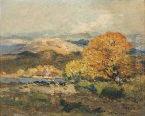 Rivage Aux Collines, Environs De Hyeres by Fernand Maillaud