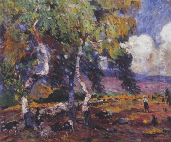 Bergere Et Son Tropeau - view 1