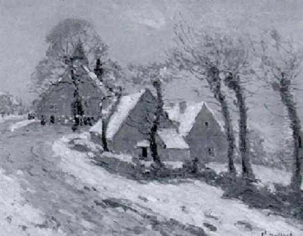 Kirchgang Im Winter - view 1