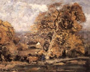 Labourage En Automne by Fernand Maillaud