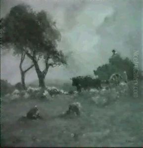 Moissons Dans La Creuse by Fernand Maillaud