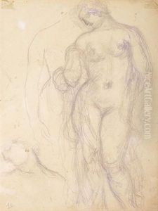 Etudes De Nus Feminins by Aristide Maillol