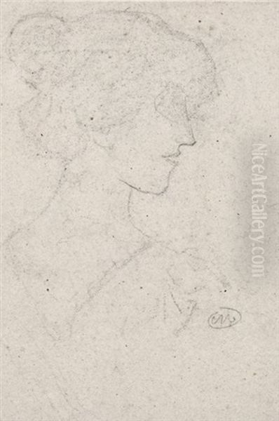 Visage Feminin De Profil - view 1