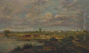Les Marais by Theodore Pierre Nicolas Maillot