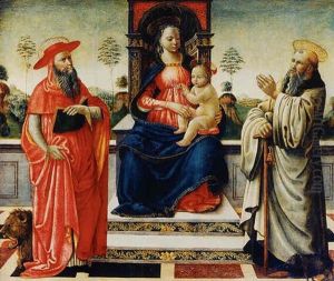 Madonna Col Bambino Tra San Girolamo E Sant'antonio Abate