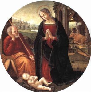 The Nativity by Sebastiano di Bartolo Mainardi